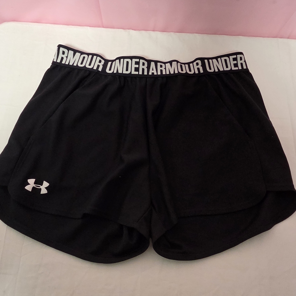 Under Armour Women's Black Athletic Shorts